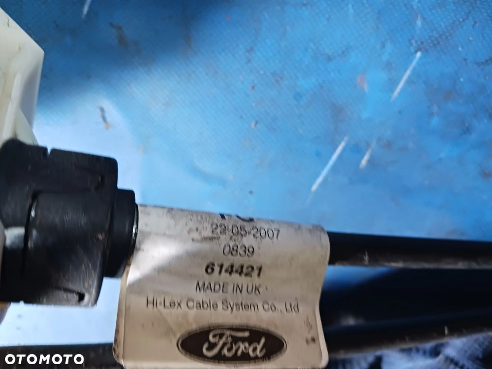 Lewarek KOMPLETNY skrzyni biegów Ford Mondeo Mk4 IV 1.8 2.0 Benzyna Diesel wybierak dźwignia 7G9R-7C453-BKC linki linka zmiany cięgna skrzyni biegów 614421 - 4