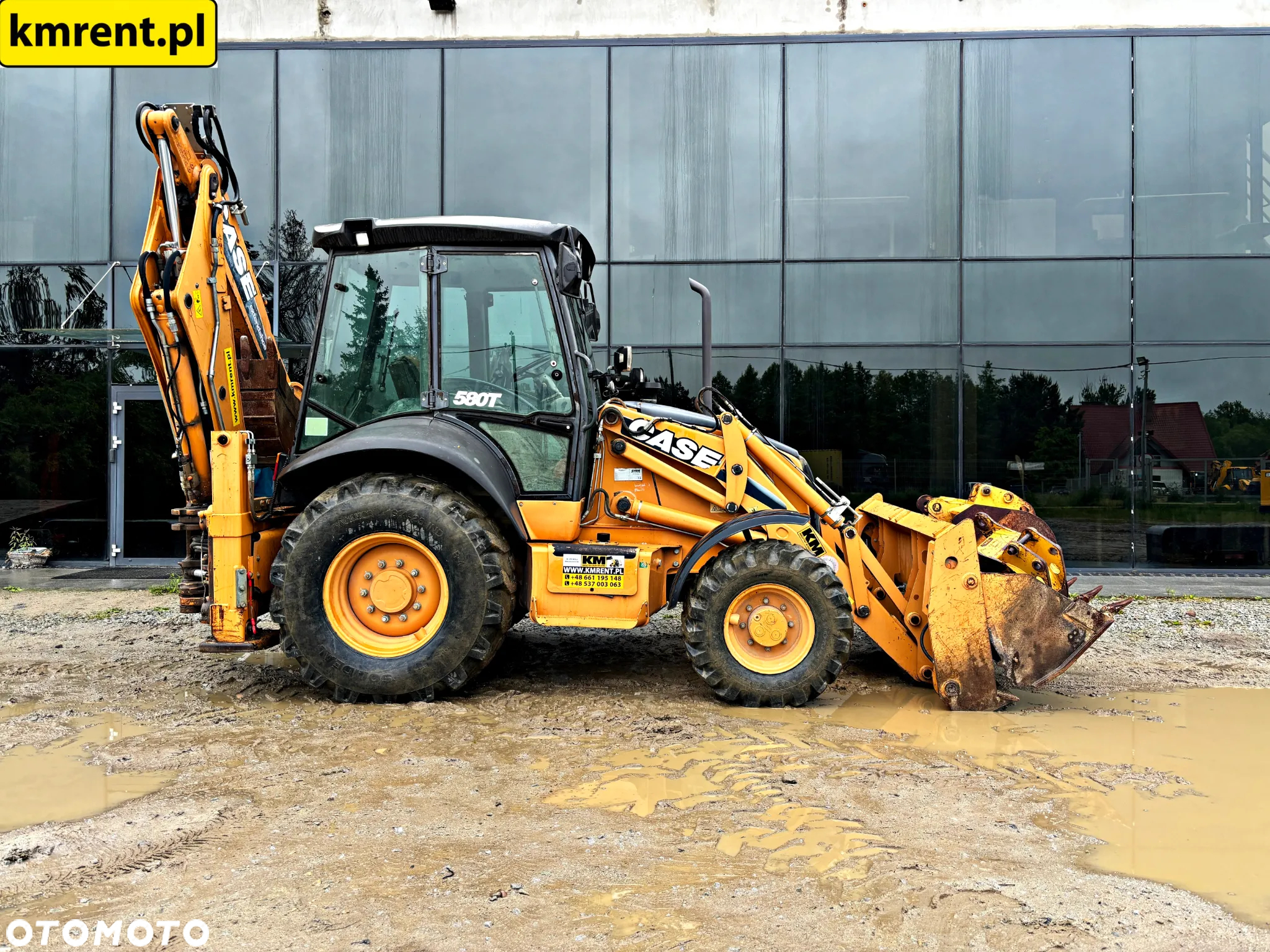 Case 580 T KOPARKO-ŁADOWARKA 2012R. | JCB 3CX CASE 590 CAT 428 NEW HOLLAND 110 - 2