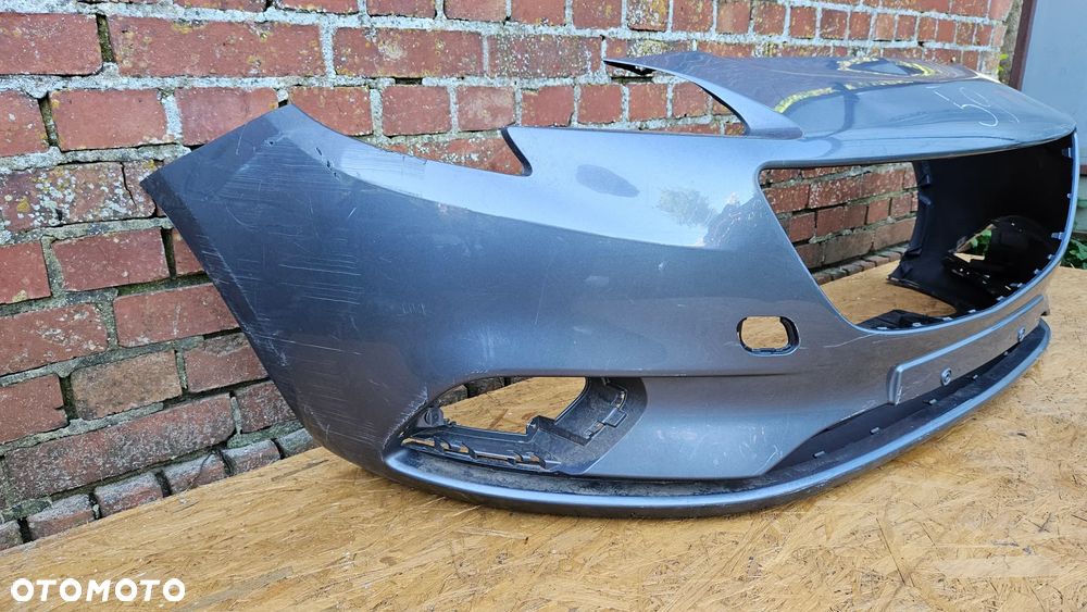 Opel Corsa E 2014- Zderzak przód Zderzak przedni 39003567 ORYGNIAŁ nie naprawiany nie spawany - 3