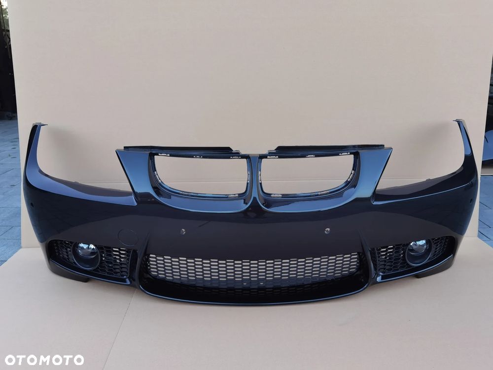 ZDERZAK BMW E90 E91 M PAKIET M3 LOOK BLACKSAPPHIRE METALIC - 2