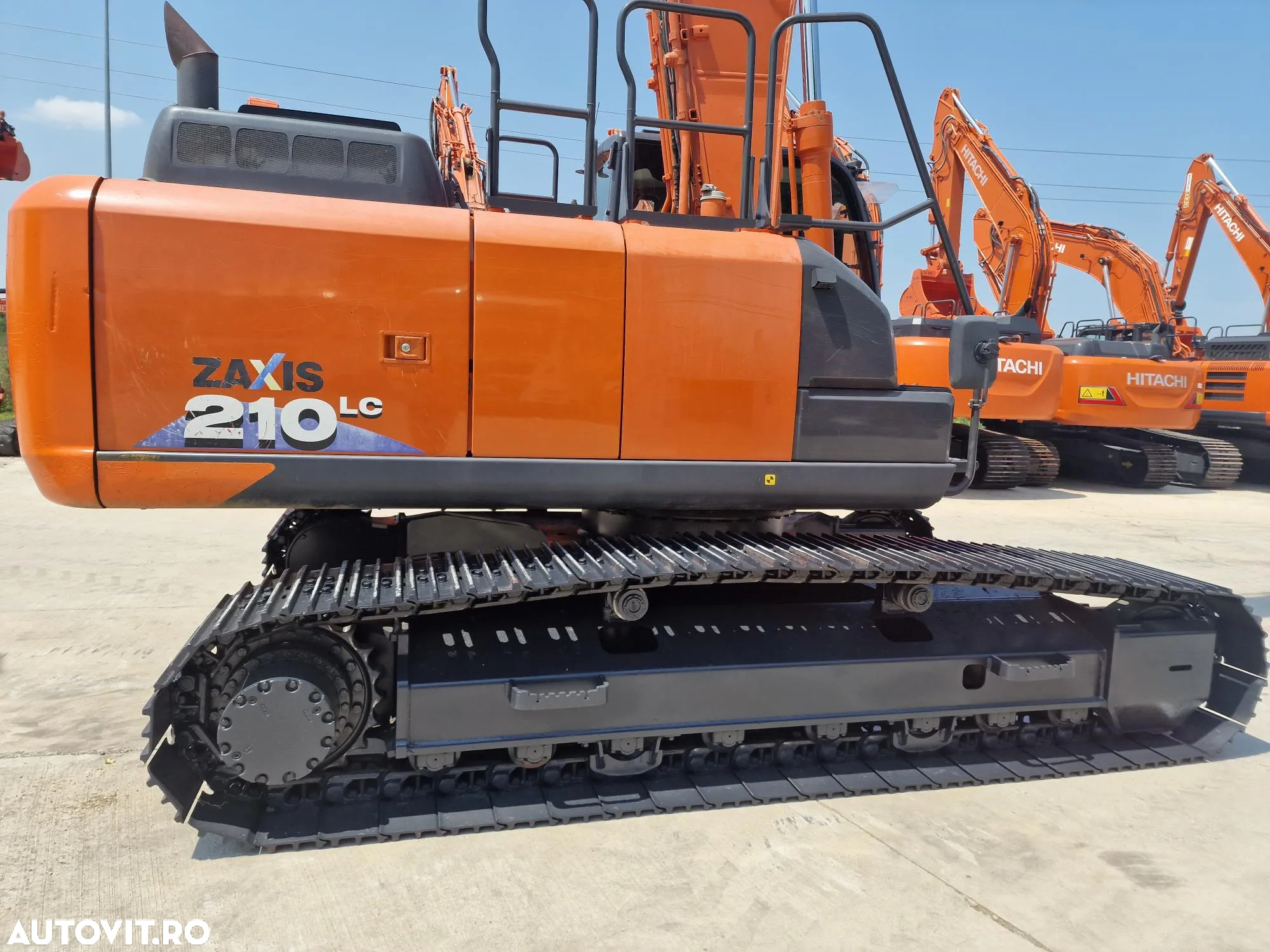 Hitachi ZX210, 2019, 23t, 4.888h, cupa NOUA 1,3mc-96.900 EUR+Tva, camera spate, camere laterale, inst picon, aer cond climatronic, consum 11l/h,. 3 pompe hidr HITACHI, inst picon, lant 90% ok 480h mars, posbilitate leasing 4 ani-PROMOTIE 96.900 EUR+Tva - 33