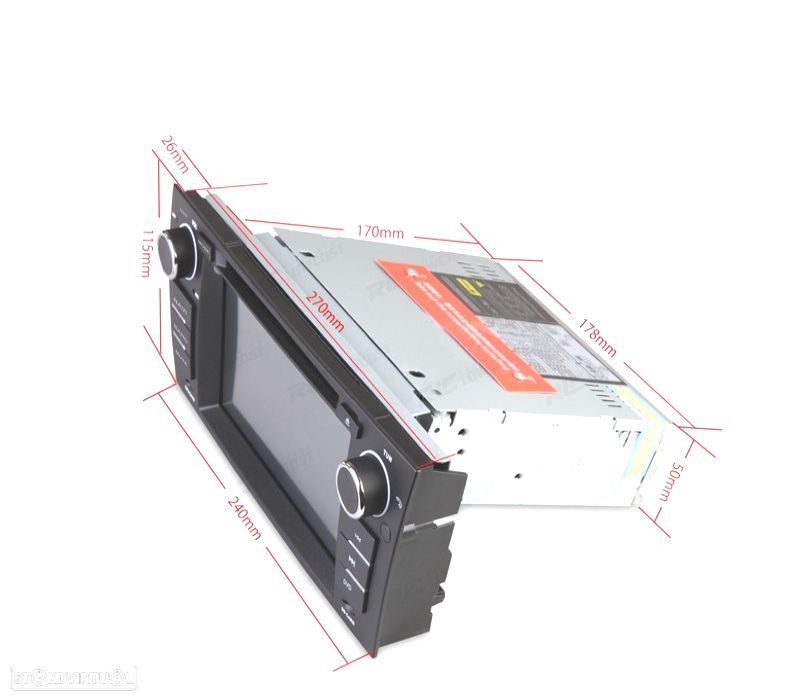AUTO RADIO 2DIN 7" PARA BMW SERIE 3 E90 E91 /92/93 05-10 USB GPS TACTIL HD - 2