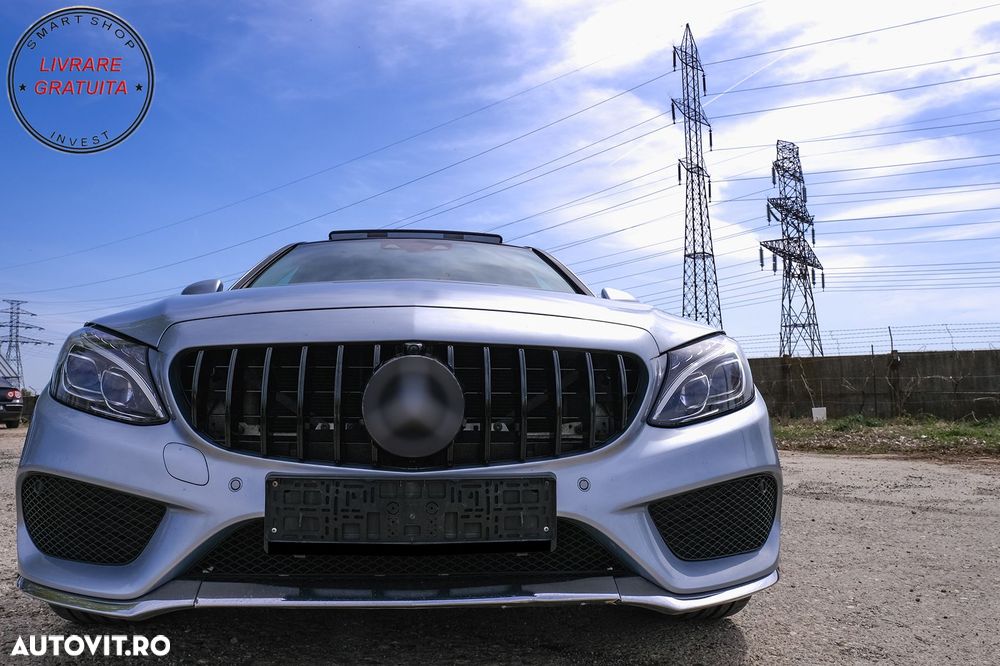 Grila Centrala Mercedes C-Class W205 S205 A205 C205 (2014-2018) GT-R Panamericana - livrare gratuita - 20