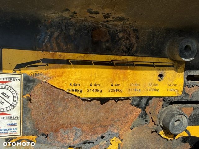 Palfinger HDS HMF 2420K4 4 wysuwy hydrauliczne sterowanie radiowe - 9