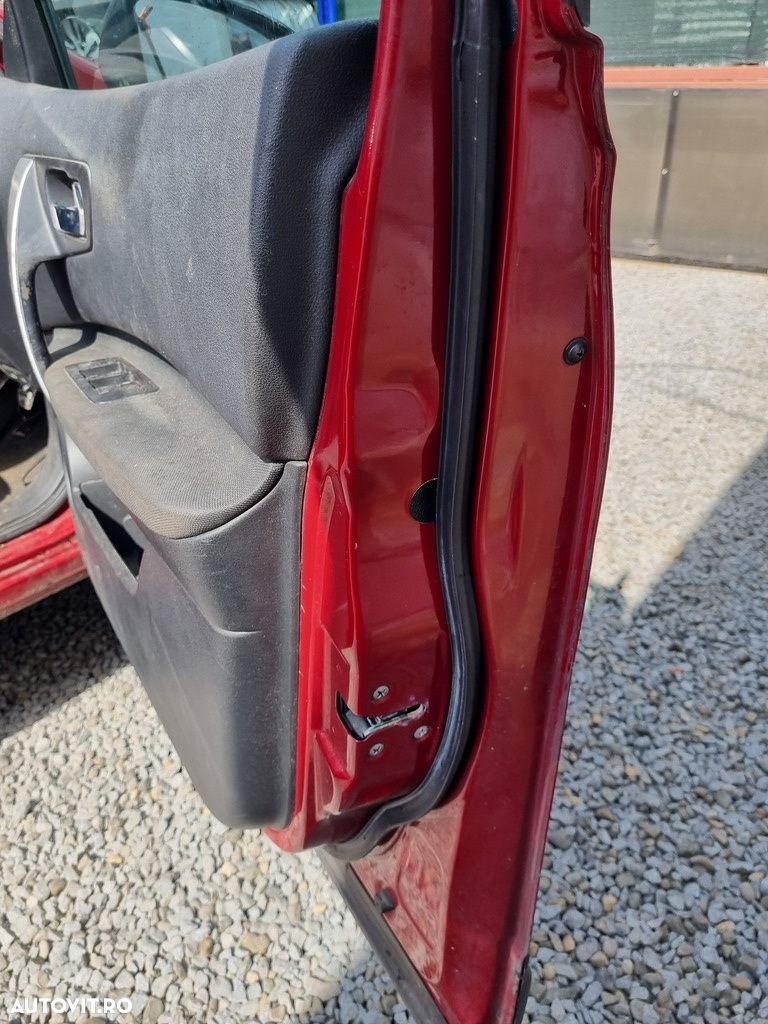 Usa Dreapta Fata Nissan Qashqai Facelift 2010 - 2013 SUV 4 Usi Alizarin crimson NAJ (1300) - 3