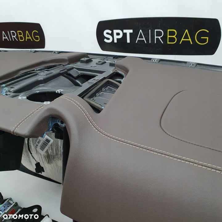 PORSCHE CAYENNE II 2 LIFT DESKA ROZDZIELCZA KONSOLA KOKPIT PULPIT PODUSZKI AIRBAG AIR BAG PASY KIT SET - 6