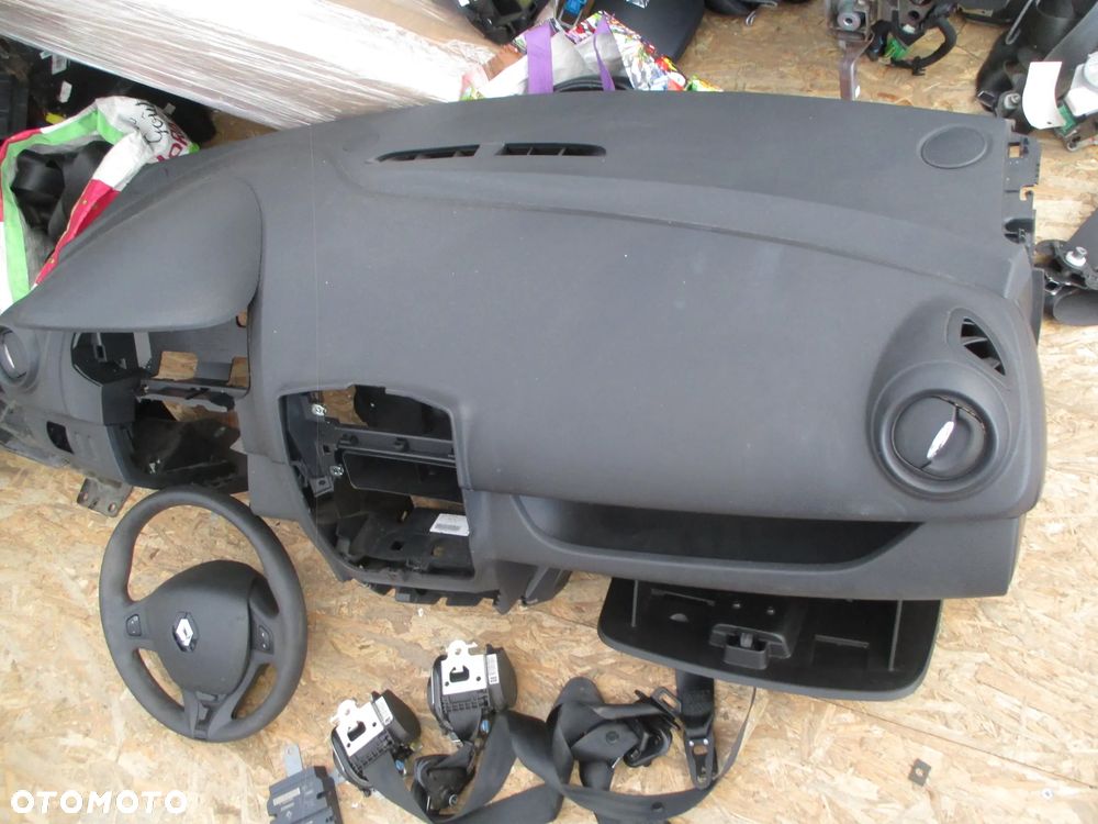 Renault Clio IV 4 2012-2016 konsola poduszki napinacze deska - 2