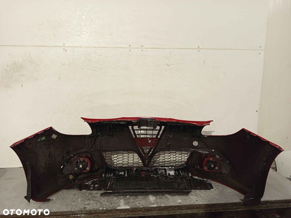 + ZDERZAK PRZÓD PRZEDNI ALFA ROMEO GIULIETTA VR289 CZERWONY HALOGENY - 5