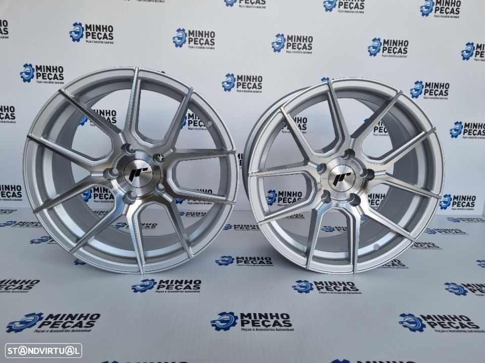 Jantes Japan Racing (JR30) em 17 Silver (5x120) - 1