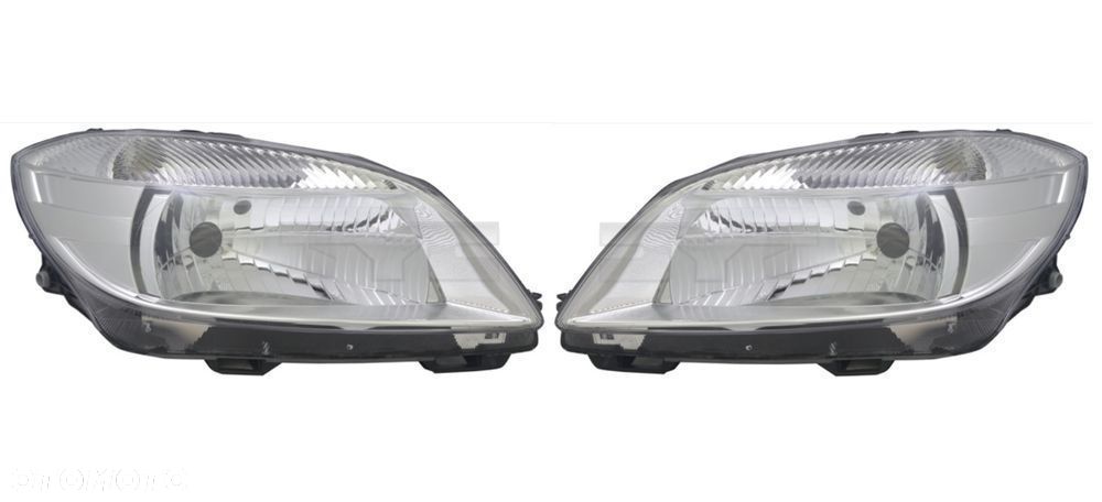 Skoda Roomster Fabia Roomster Reflektor Przedni Lampa Przednia NOWY - 1