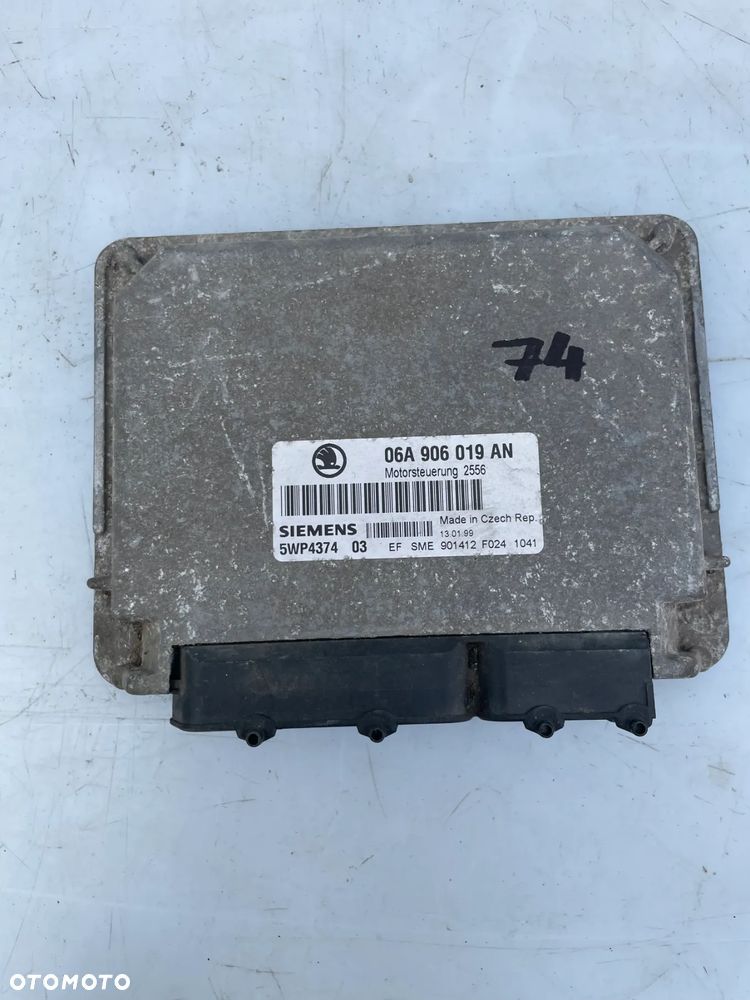 STEROWNIK SILNIKA SKODA OCTAVIA I 1.6 06A906019AN - 1