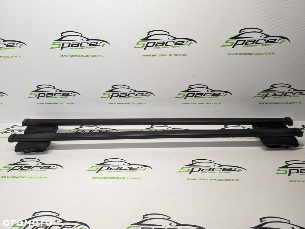 Bagażnik dachowy bazowy na otwarte relingi Thule 775 Squarebar 120cm z napisem Renault. - 3