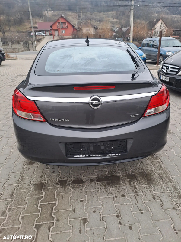 Bara spate fara loc pentru senzori Opel Insignia A Berlina
