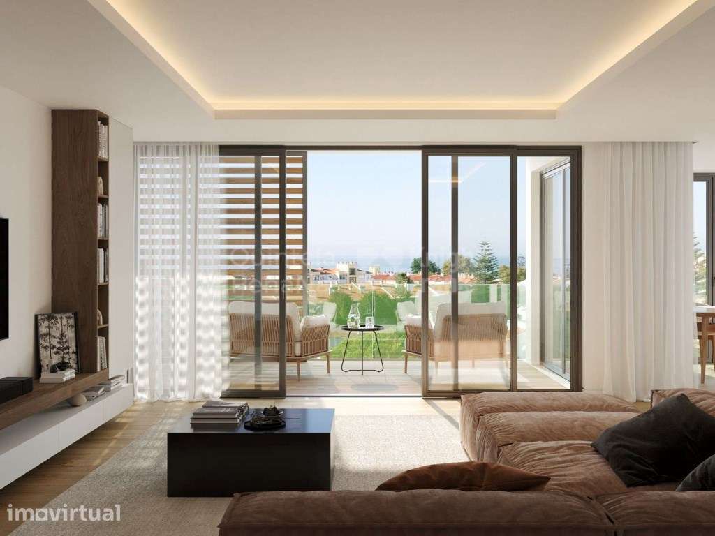 Apartamento T2 em condomínio com piscina, na Parede, Cascais - Grande imagem: 4/36