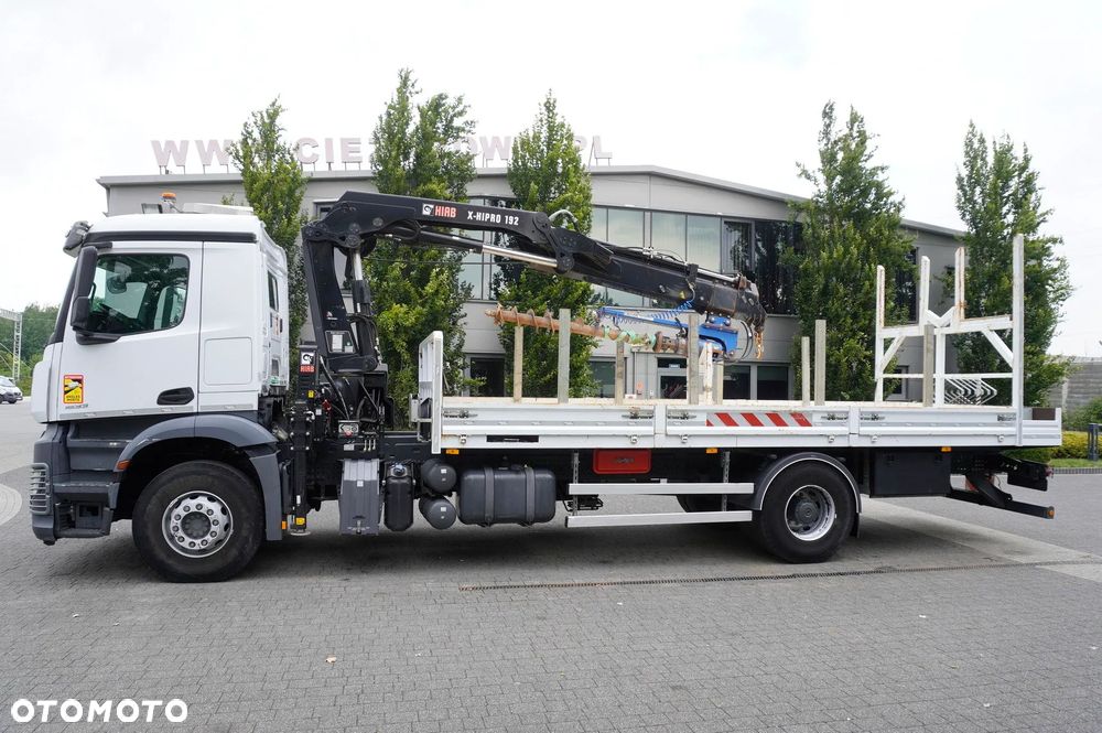 Mercedes-Benz Arocs 1833 4x2 / 60 tys. km! / HDS HIAB X-HIPRO 192 ES-3 / Pilot / Wiertło_260121 - 4