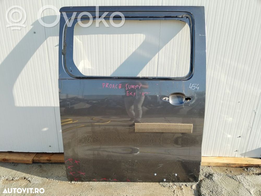 Usa dreapta spate culisanta Citroen Jumpy/Expert/Proace, 2016, 2017, 2018, 2019, 2020, 2021, 2022. - 1