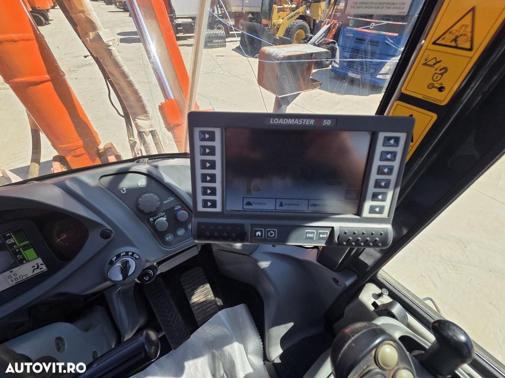 Hitachi ZW180-6, 2019, 6.049h, FULL OPTION, Gresare automataz, Cupa NOUA 3mc, anvelope L5 90% bune, Cantar, Joystick, inst hidr suplimentara, Masa operationala 17t, motor 129kW, basculeaza la 4m,Camera spate,Posibilitate leasing 3 ani-PROMOTIE -96900 EUR+Tva - 33