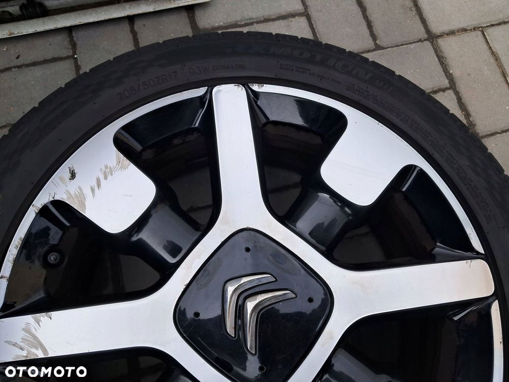 citroen c4 cactus felgi aluminiowe 17" koła lato 205/50/17 4x108 - 8