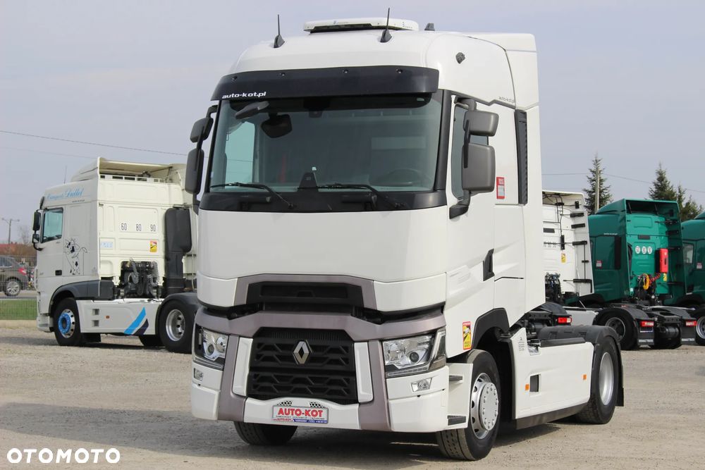 Renault T480 *13L* /LODÓWKA / HIGH-CAB /KLIMA POSTOJOWA / GPS /PEŁNY SPOILER /ACC / BL.MOSTU / Euro 6 /*SERWIS FR*/ STAN IDEALNY / - 1