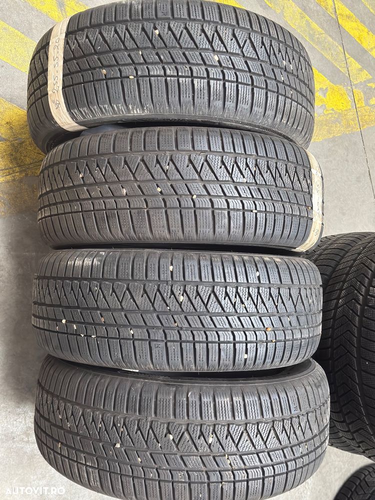 Vând 4 anvelope 255/55/20 kumho de iarnă ca noi - 1