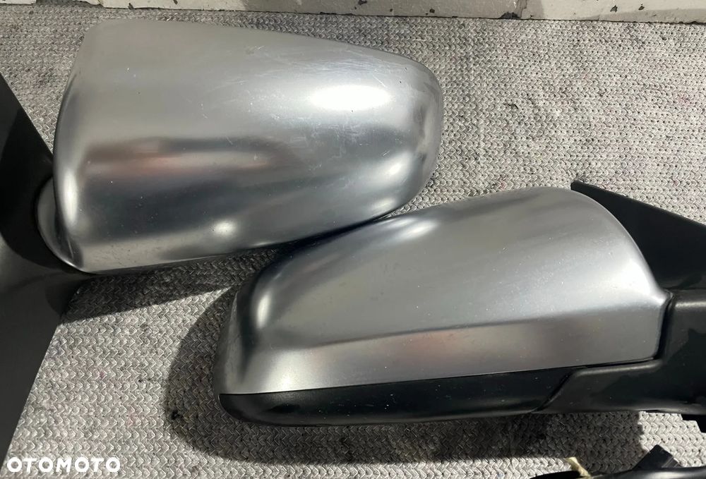 Audi A6 S6 C6 4F lusterka lusterko prawe lewe 6 PIN chrom alu - 2