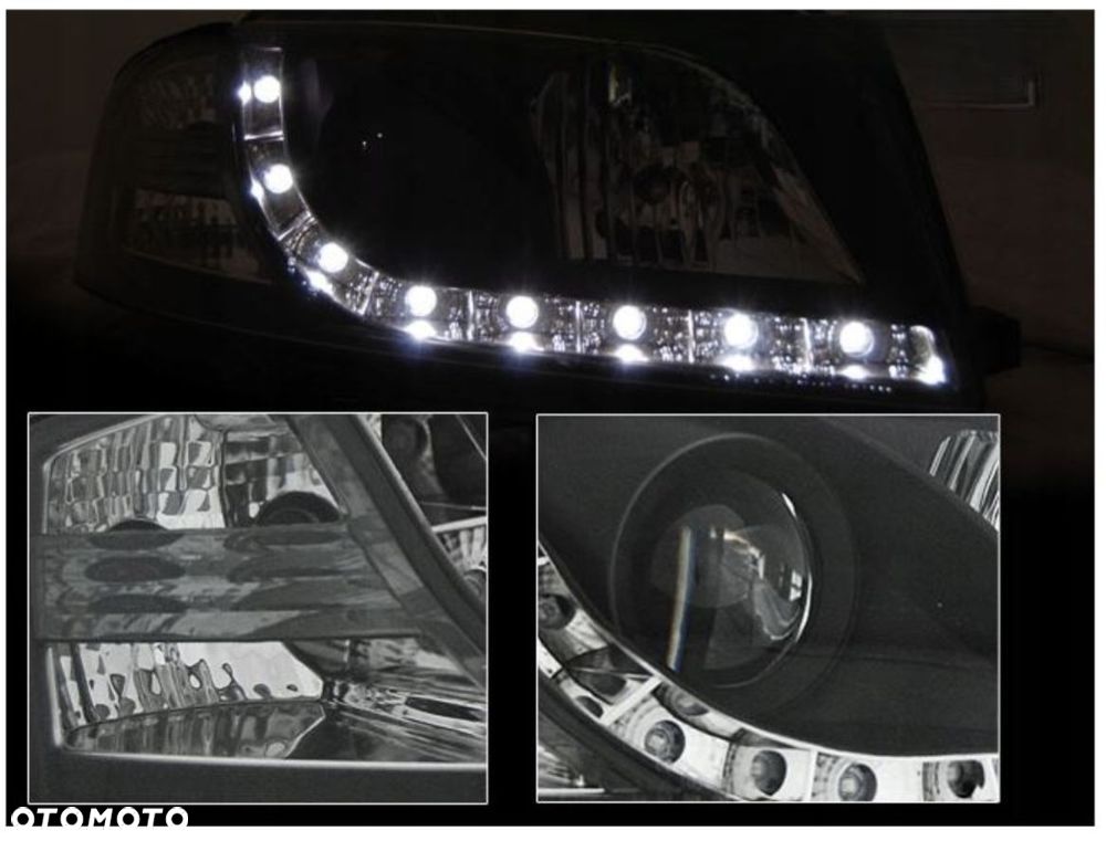 NOWE Lampy Reflektory Do AUDI A3 8P Od 2003 Do 2008 Roku + ŻARÓWKI LED - 11