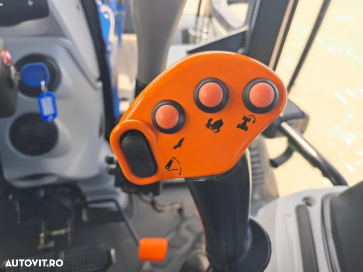 New Holland t6.160 ec s5 smart cu incarcator frontal 735la cupa robust m2.2/1.56s furca paleti 1600 - 30