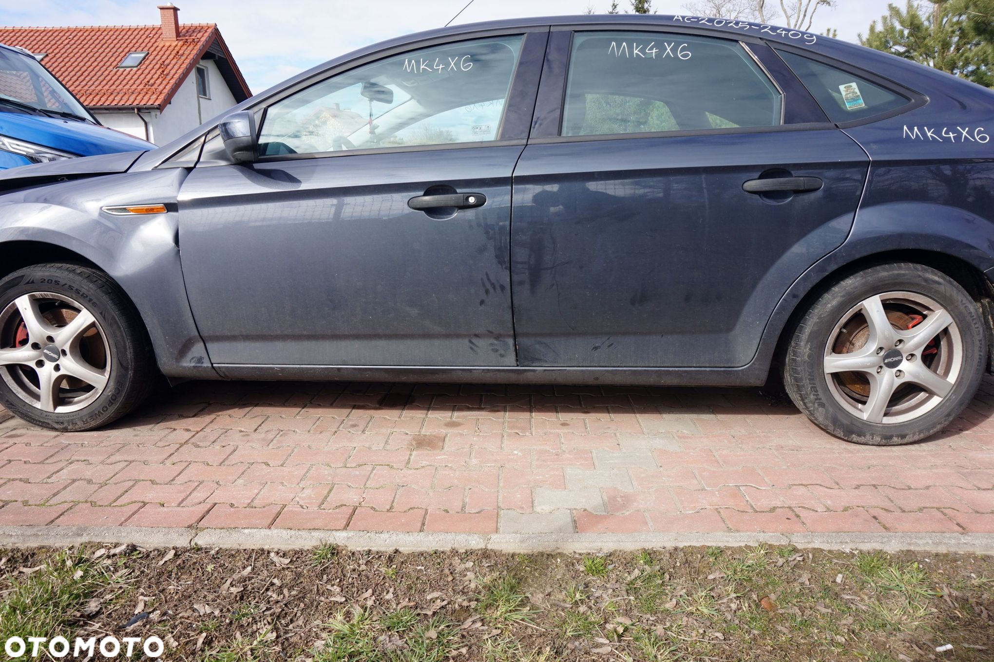 FORD MONDEO IV MK4 LB LIFTBACK 2009 X6 1.8 TDCI FFBA 100KM MT5 SZARY na części - 2