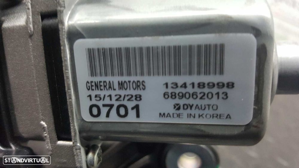 MOTOR LIMPA-VIDROS TRASEIRO OPEL ASTRA K LIM. 5TÜRIG EXCELLENCE START/STOP - 5