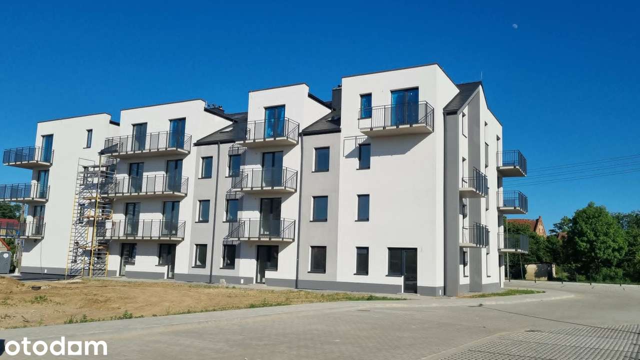 NOWY BLOK, 2 pokoje, I piętro, balkon, winda, ul. Brzegowa 109 A