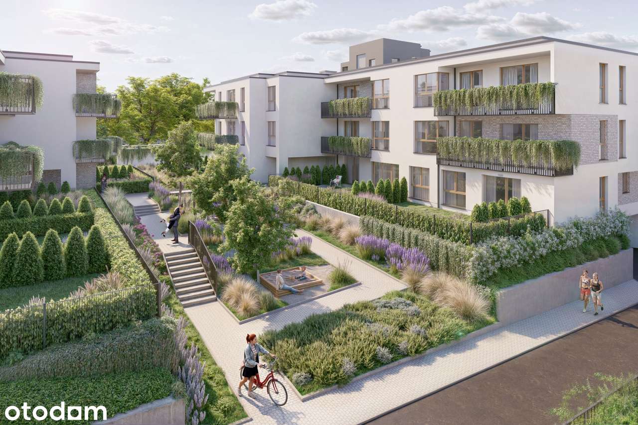 2-pokojowe mieszkanie 55m2 + ogródek