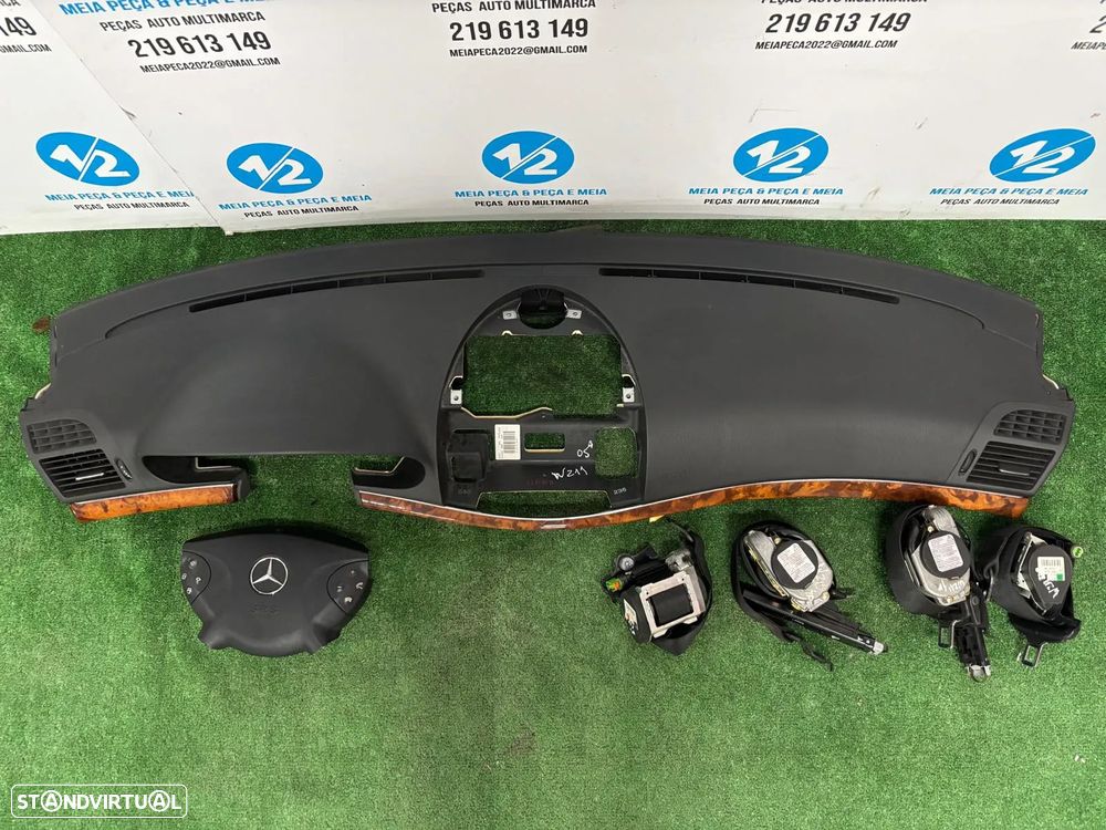 Kit Air Bags Mercedes W211 de 2005 - 2