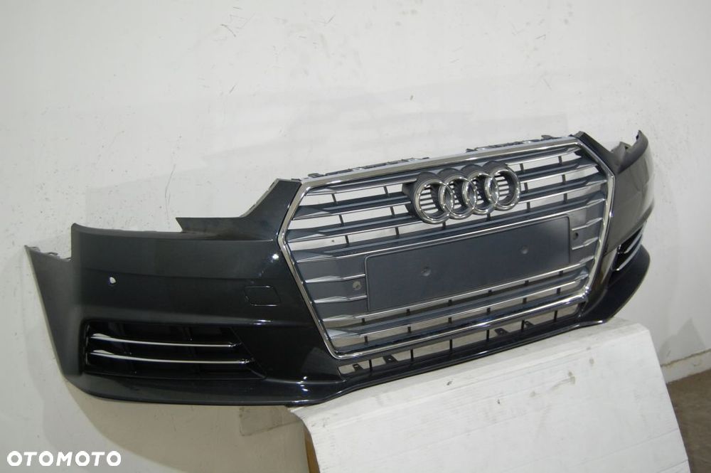 ZDERZAK AUDI A4 B9 8W 2017-2019 8W0 KOMPLET CHROM - 2