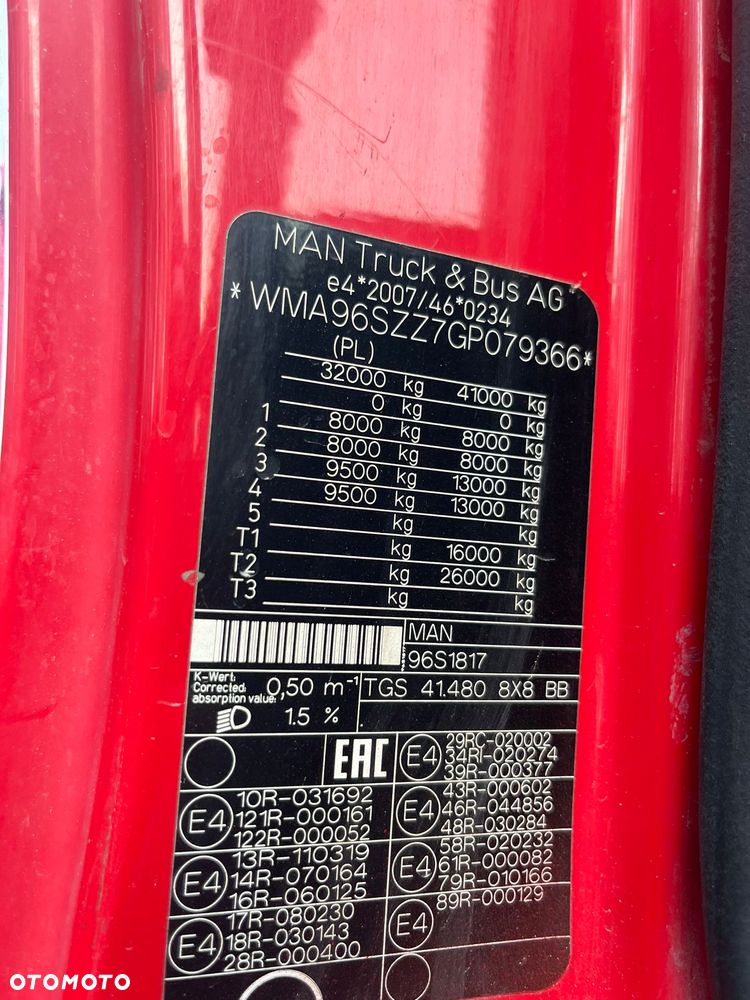 MAN TGS 41.480 - 8