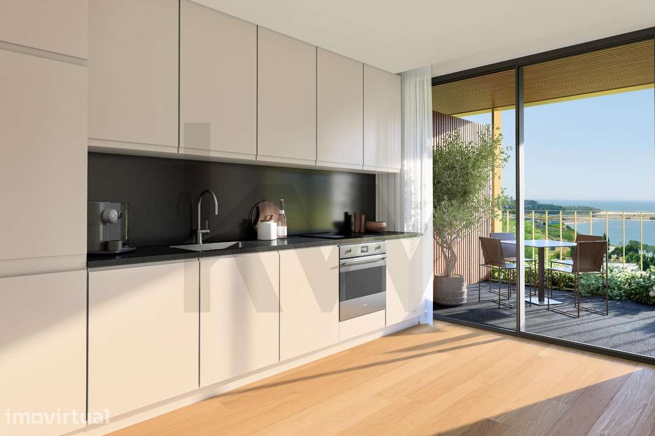 Apartamento T1 ao Rio Douro | Terraço 20 m2 | Empreendimento Marina Do - Grande imagem: 4/19
