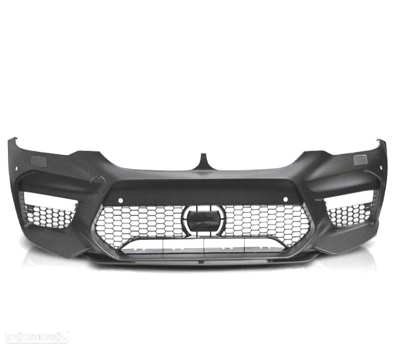 PARACHOQUES FRONTAL BMW G30 G31 17-20 LOOK M5 PDC + SPOILER LIP - 2