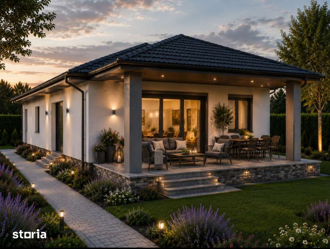 Casa pe un singur nivel la cheie,150 mp, gard, pavaj, LIVEZENI - Imagine principală: 2/5