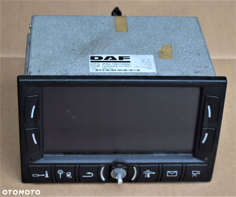 NAWIGACJA NAVI DAF CF XF 105 GPS 2 DIN Nr. 1801699 - 1