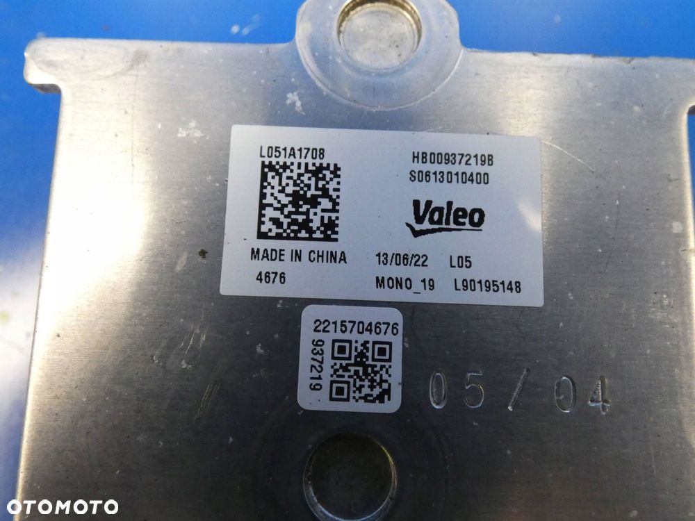 Opel Corsa F MODUŁ PRZETWORNICA LAMPY PRZÓD LED - 3