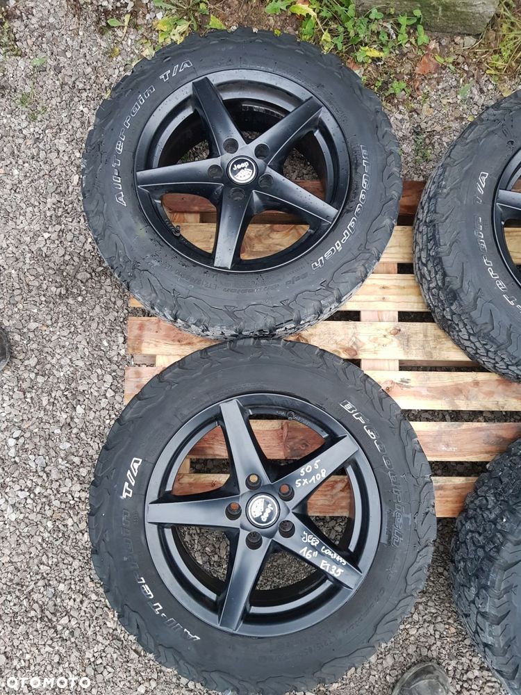 alufelgi jeep compass 2017 7.5''x 16'' 5x110 et 35 - 2