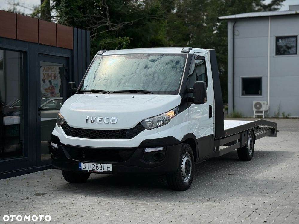 Iveco Daily 35S15 3.0 HPI 150KM / Autolaweta NOWY Najazd Aluminiowy / Wyciągarka + Poduszki Pneumatyczne / 2019 ROK PRODUKCJI / TYLKO 192.327KM PRZEBIEGU ! - 14