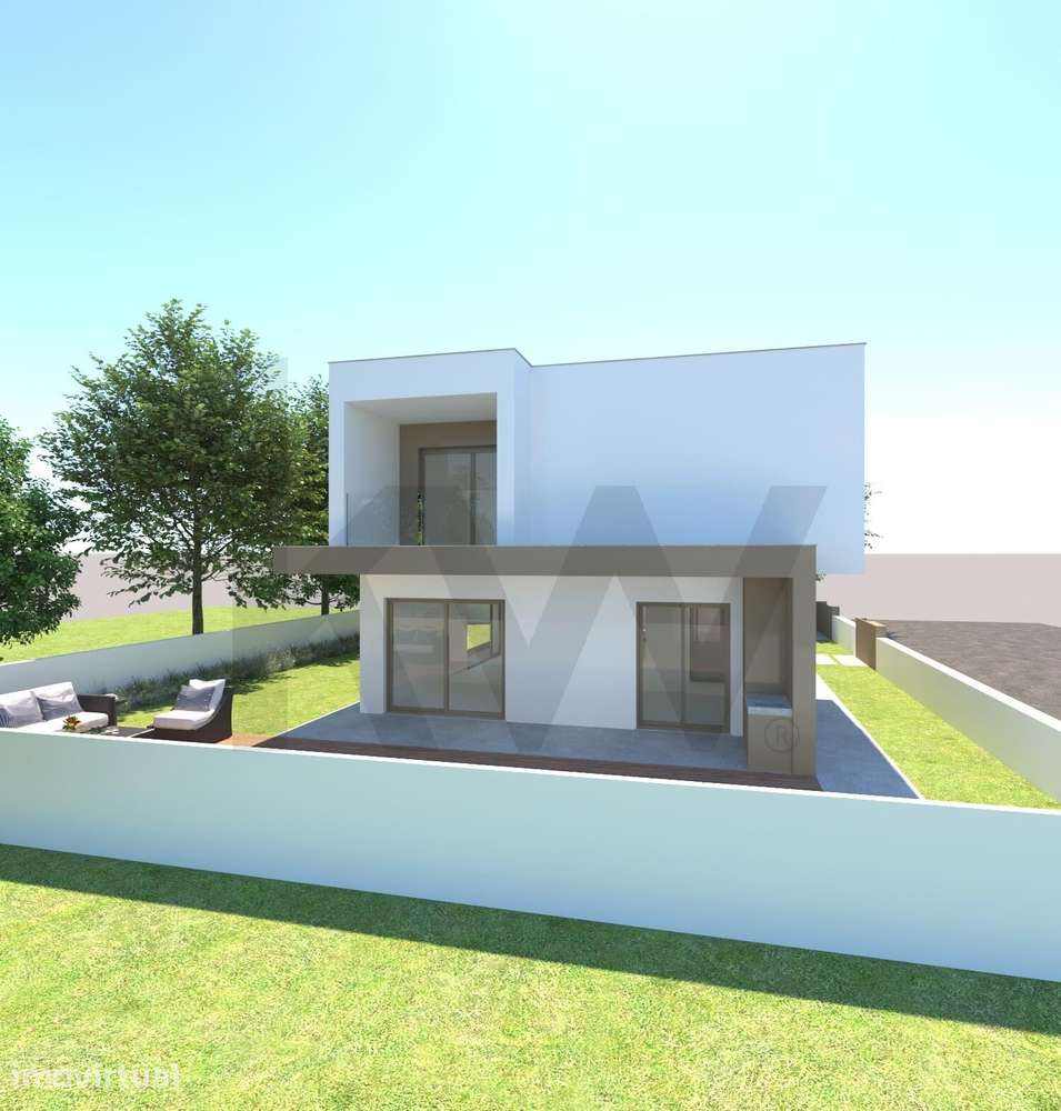 Moradia Contemporânea Aroeira | Inserida em zona Exclusiva de 8 Moradi - Grande imagem: 5/12