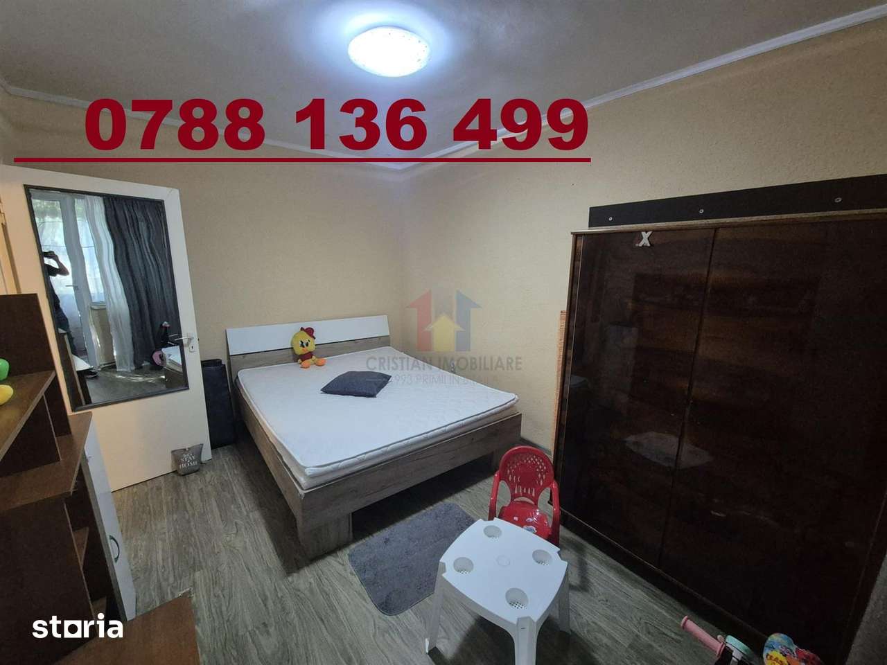 Parter cu Balcon ! 2 camere, confort 1, 54 mp, Hipodrom — fotografia 1