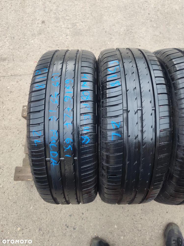 4x108 Felgi Aluminiowe Alufelgi Oryginalne 16 Koła Letnie Lato CITROEN BERLINGO C2 C3 C4 PEUGEOT PARTNER 1007 207 307 SW 208 6,5mm Legnica ALU-RAD 195/55 - 10