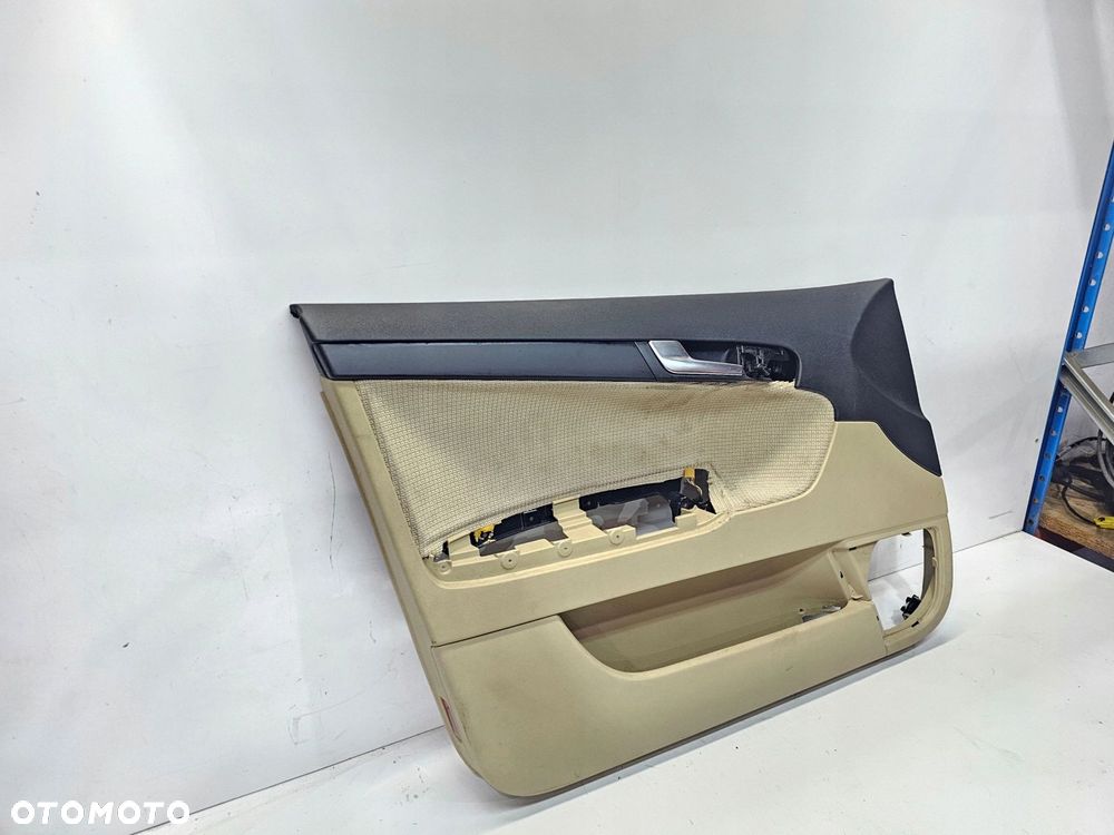 BOCZEK DRZWI LEWY PRZÓD AUDI A3 8P 8P4867105 KREMOWY - 3