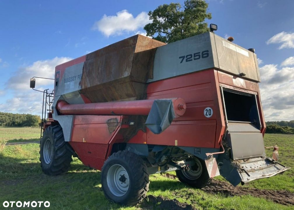 Massey Ferguson 7256 + Heder + Wózek  [CZĘŚCI] - 2