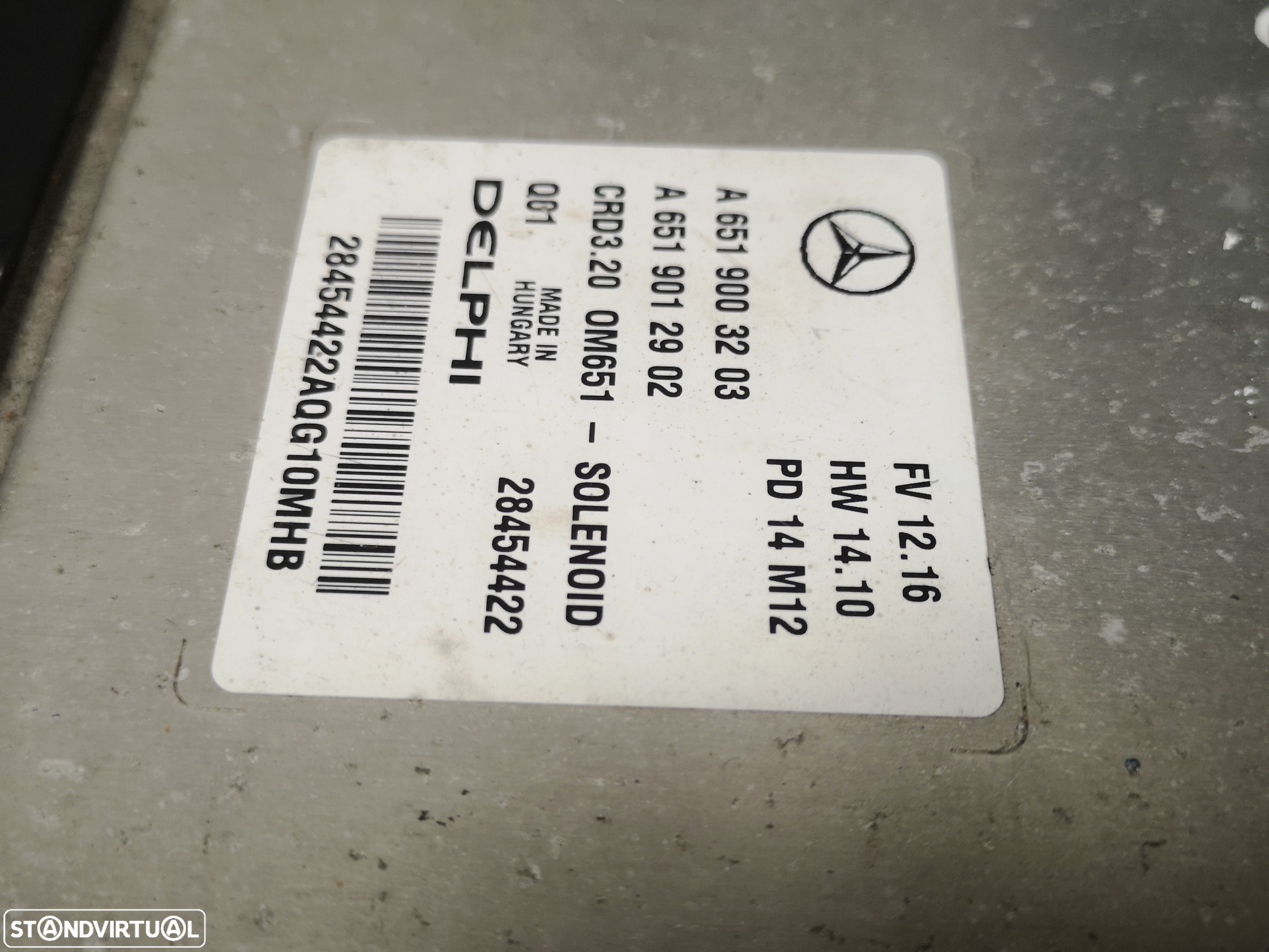 Centralina de motor Mercedes w906 sprinter a651 2014-2017 (2x no estoque) - 4