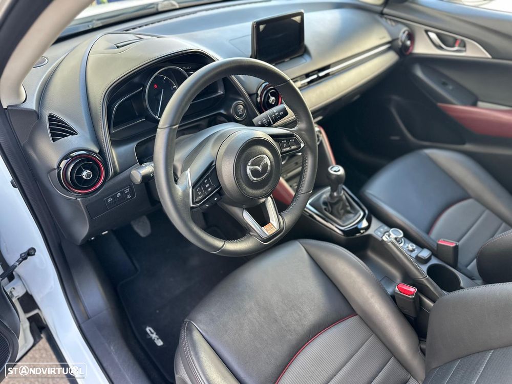 Mazda CX-3 1.5 Sky.Excellence HT Leather White Navi - 13