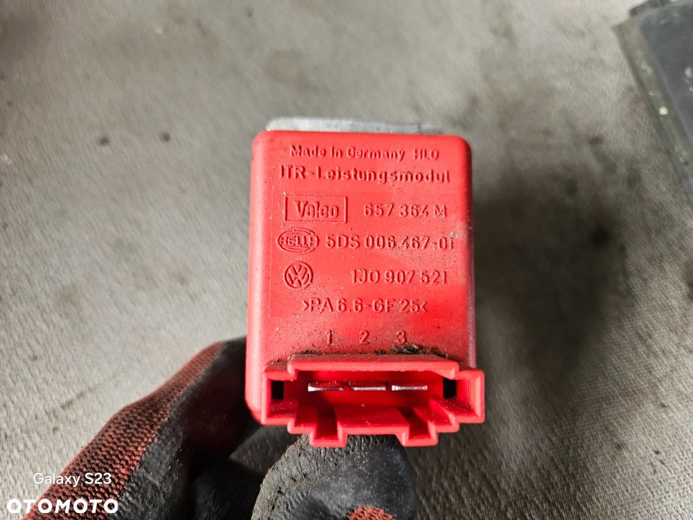 Dmuchawa nawiewu rezystor VW Golf 4 IV Bora 1,9 TDI 1J1819021A 1J0907521 - 7