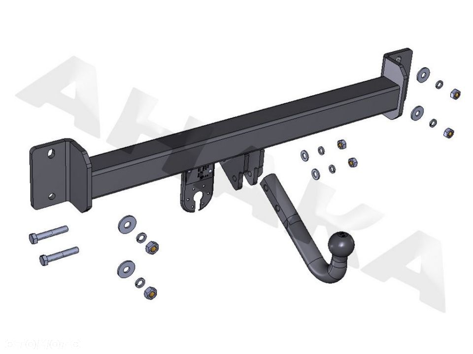 Hak Holowniczy Odkręcany Do Bmw X3 E83 2004-2010 - 3